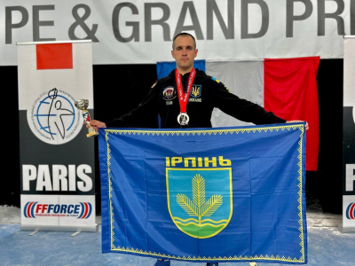 Ірпінський спорстмен здобув перемогу на чемпіонаті Європи з гирьового спорту